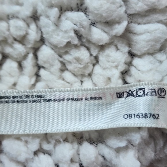 Raphael Balzac Anthropologie Cozy Plush Robe Sherpa Lined Hooded Bathrobe Large - Picture 7 of 13